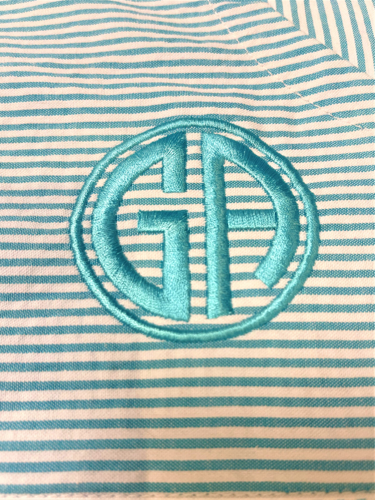 Georgia "Baja State" Long Sleeve Seersucker Pullover