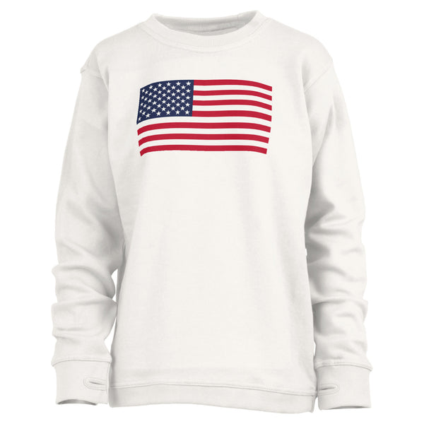 USA Flag Shoreline Light Weight Fleece