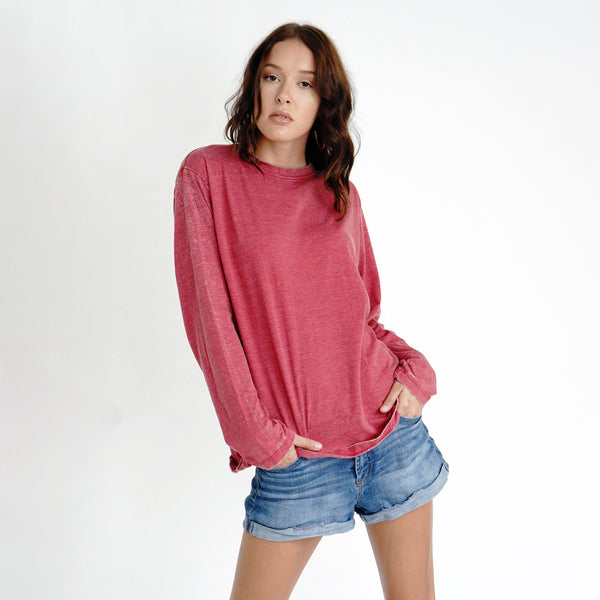 Vintage Wash Long Sleeve Tee