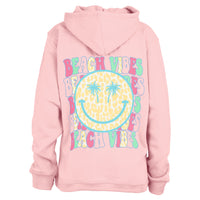 High Tide Beach Vibes Hooded Light Weight Fleece