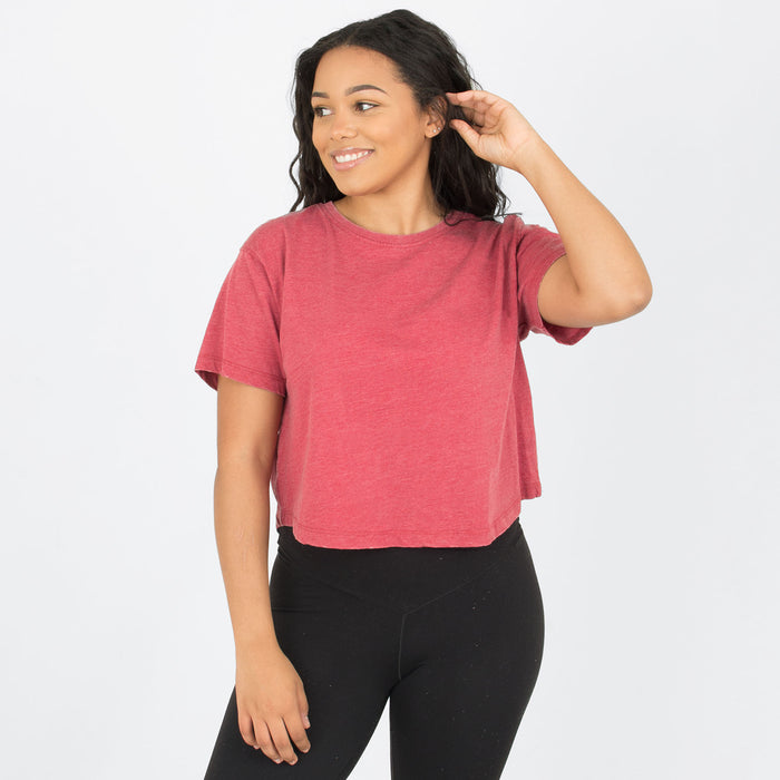 Waist Length Vintage Washed Tee