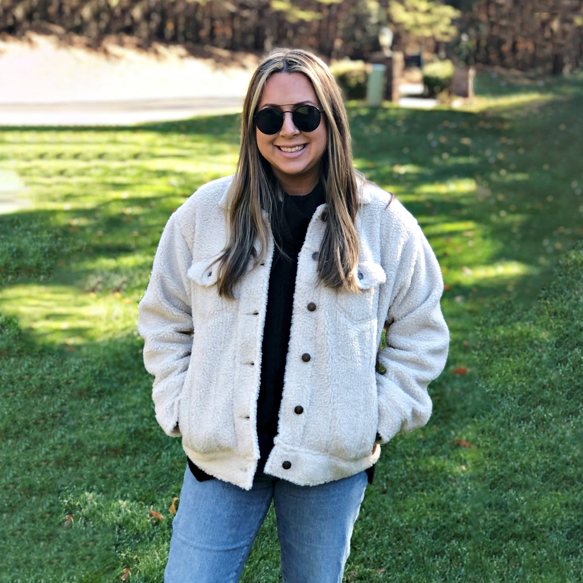 Yeti Sherpa Waist Length Jacket