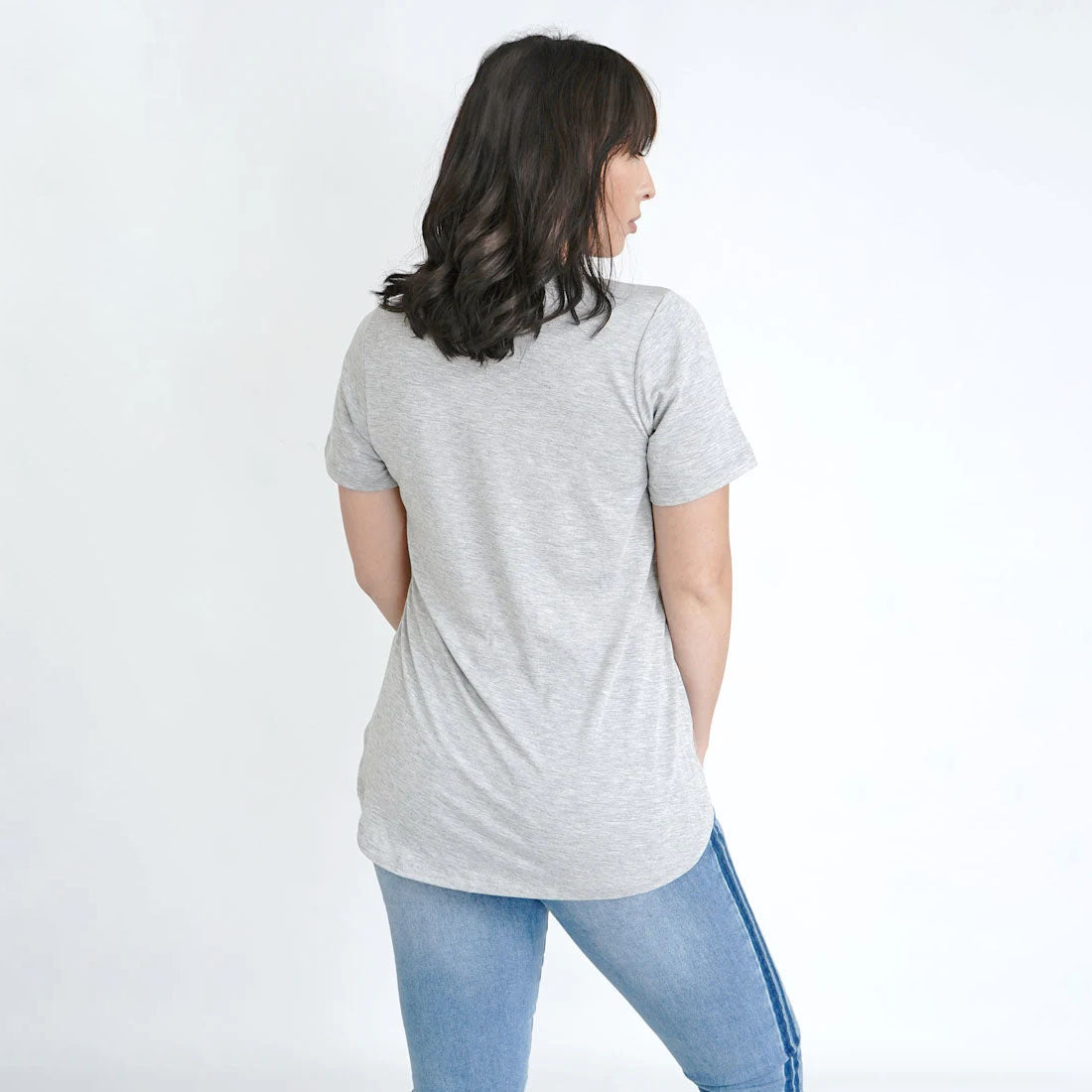 Modal Curved Hem Tee