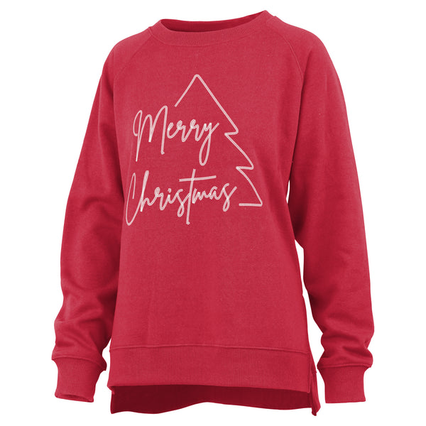 Merry Christmas Chain Stich Cozy Fleece