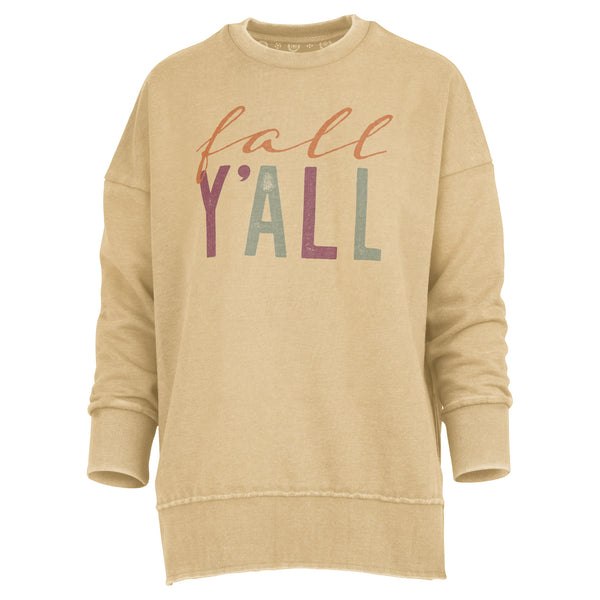 Fall Y'all Vintage Washed La Jolla Fleece