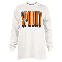 Spooky 100% Cotton Long Sleeve heavyweight Tee