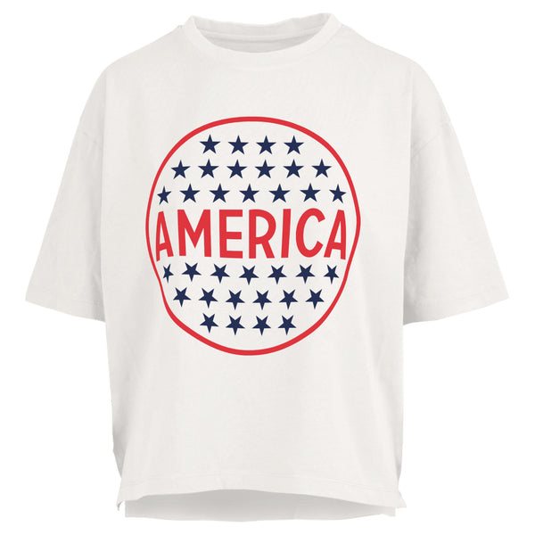 America Star Slub Motley Tee