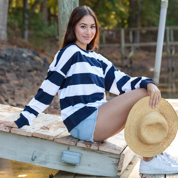 Wilmington Yarn Dyed Striped Tee