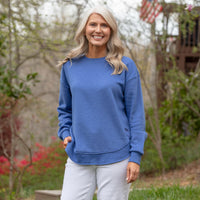Melange Poncho Fleece