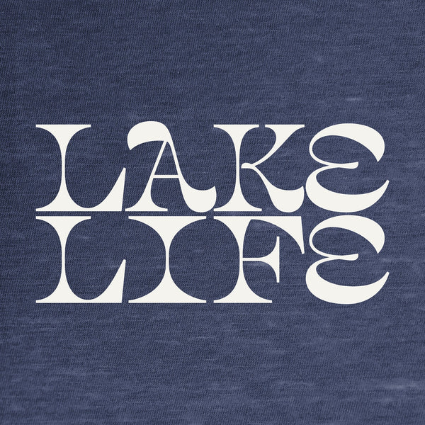 Lake Life Vintage Washed Unisex Tee