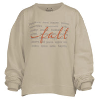 Fall Words Janise Fleece
