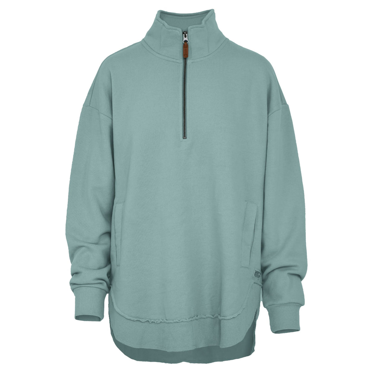 Sojourn Quarter Zip Melange Poncho Fleece