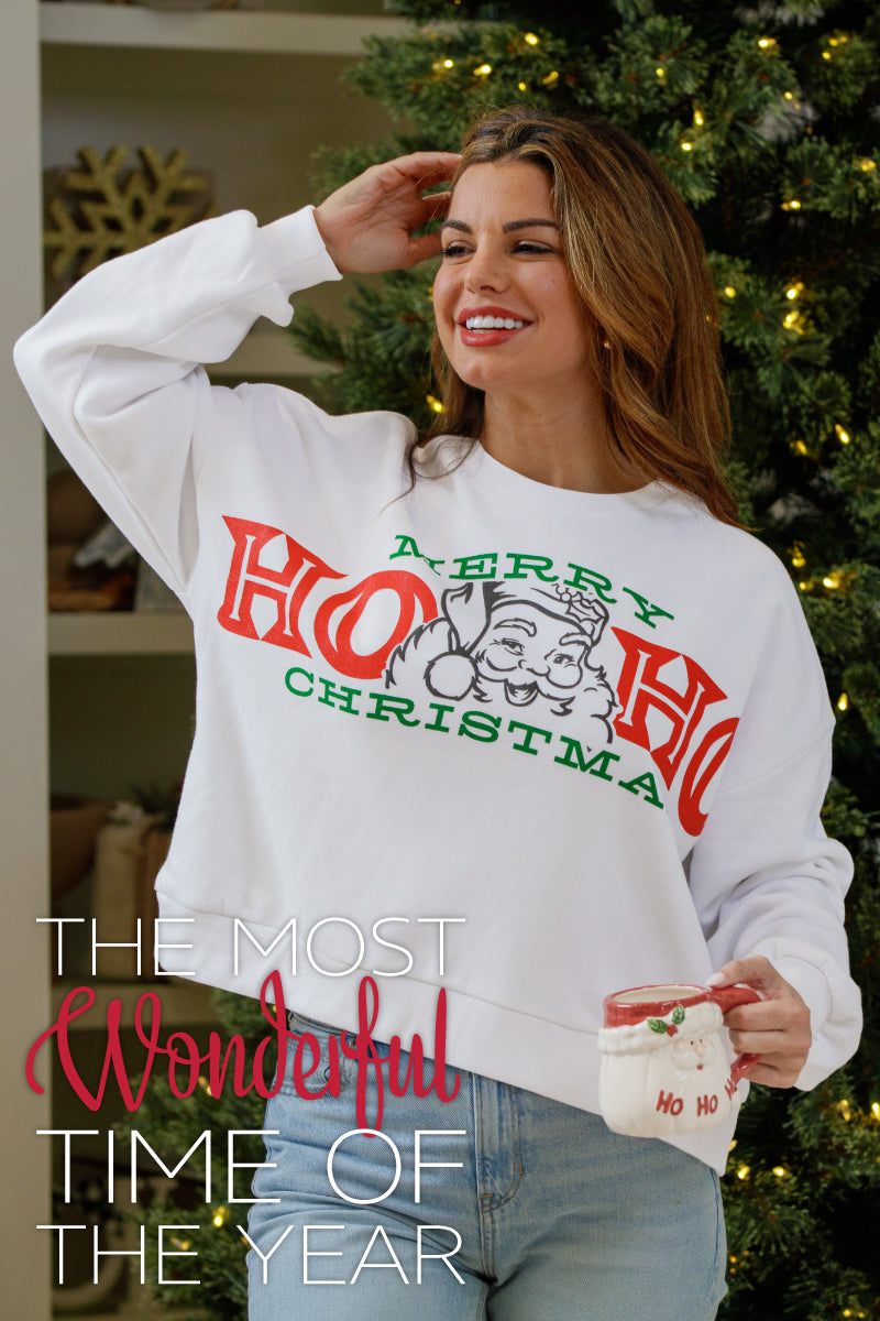 white christmas sweatshirt santa hoho mobile banner
