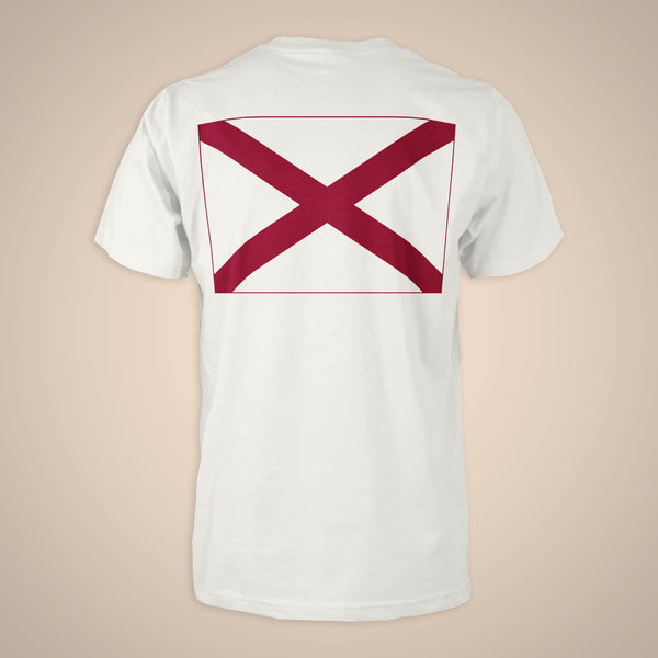 Flag Pocket Tee - Alabama (Unisex)