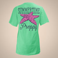 Summer Time Preppy Vee-Neck