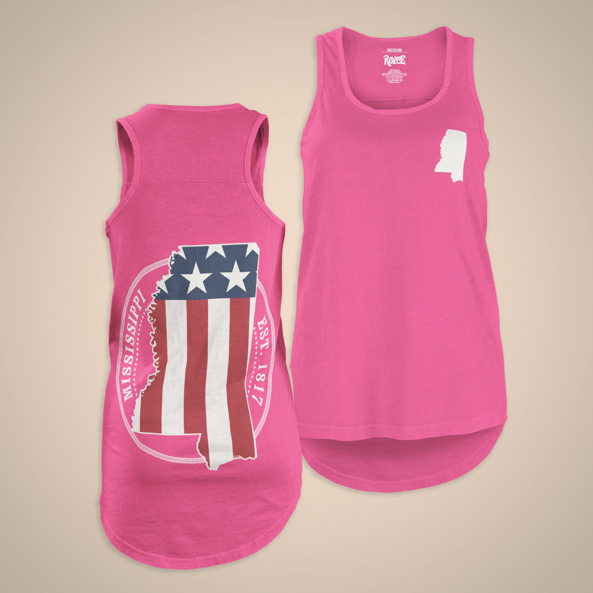 Patriotic State Tank - Mississippi