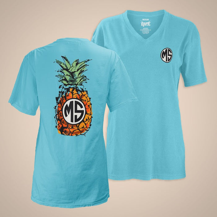Pineapple Monogram - Mississippi