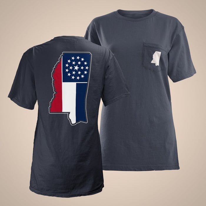 State Flag Fill - Mississippi