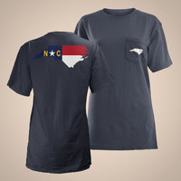 State Flag Fill - North Carolina