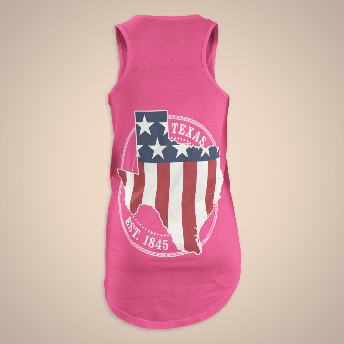 Patriotic State Tank - Texas