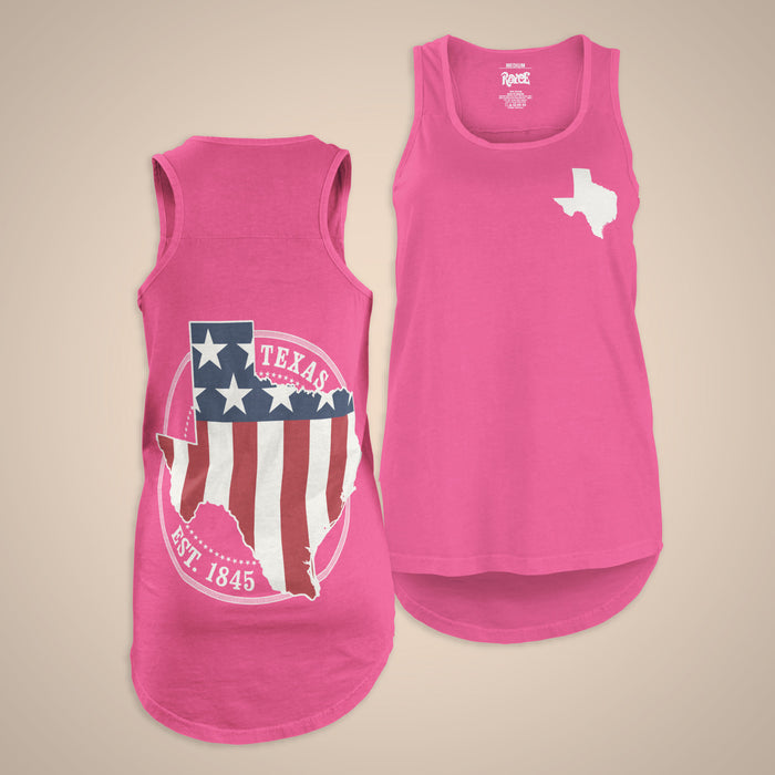 Patriotic State Tank - Texas
