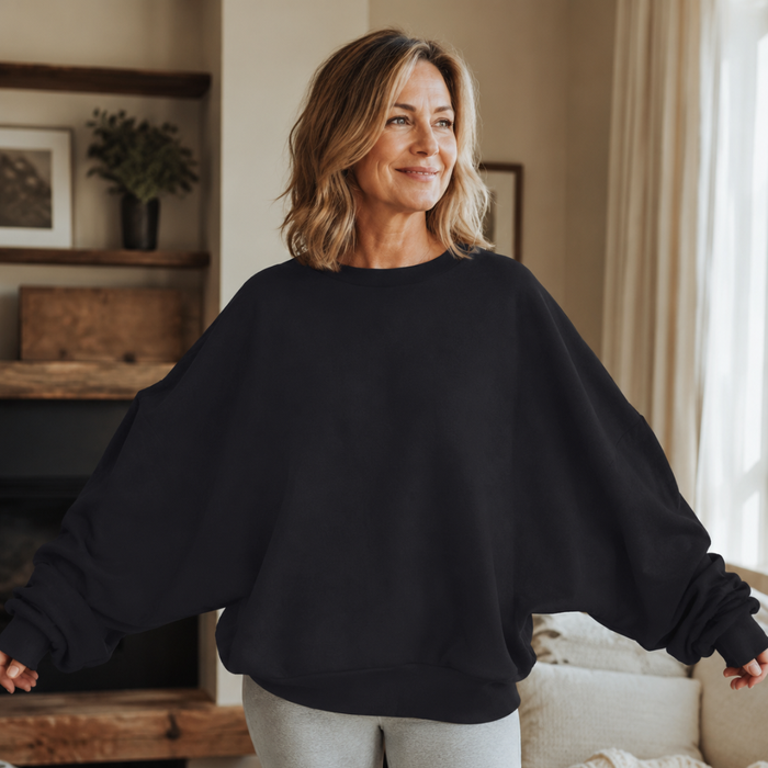 Flannigan Solid Oversized Fleece
