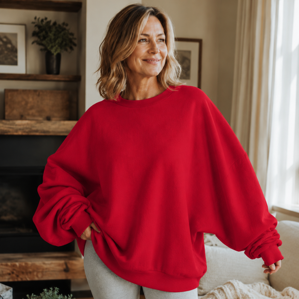 Flannigan Solid Oversized Fleece