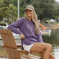 Melange Poncho Fleece