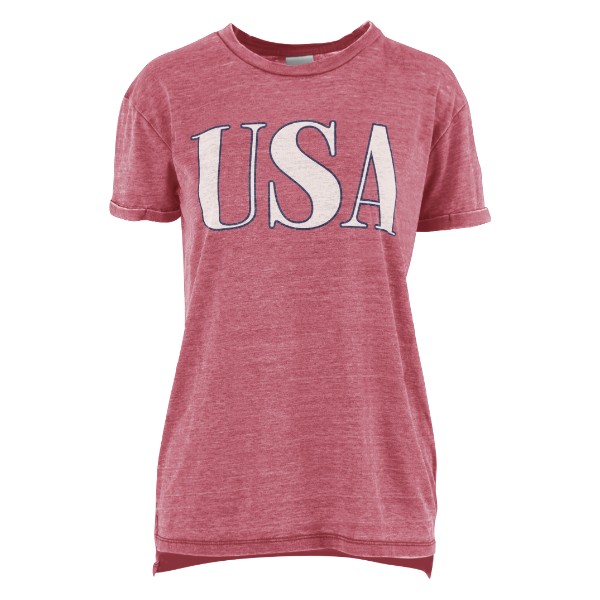 USA Outlined Vintage Boyfriend Tee