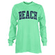 Beach Long Sleeve 100% Cotton Tee
