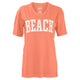 Beach V-Neck 100% Cotton Tee