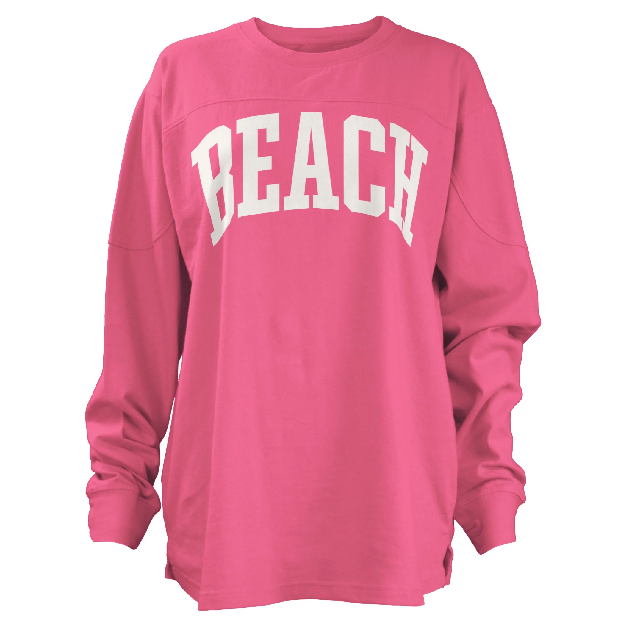 Pink beach hot sale shirt