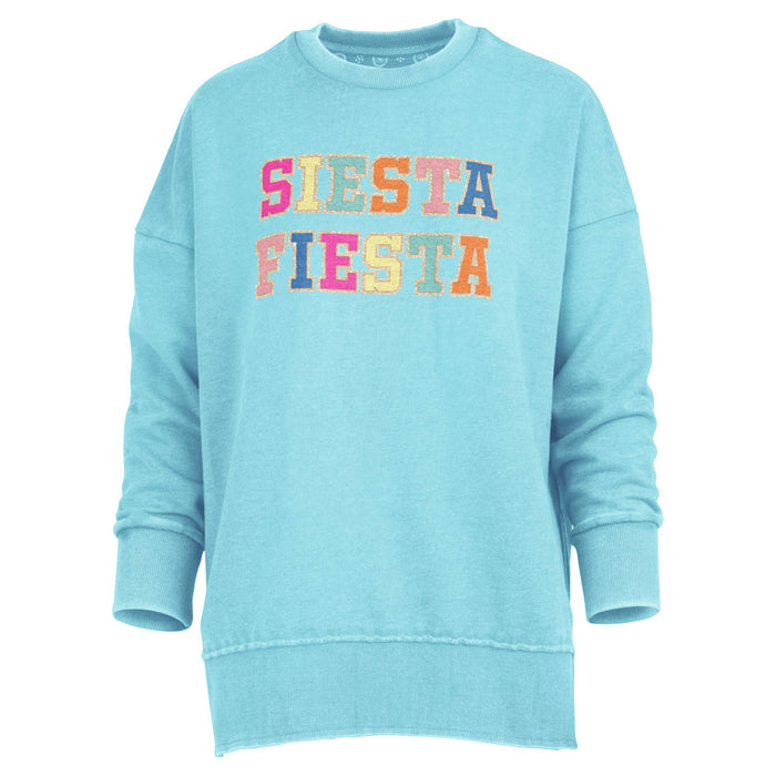 Siesta Fiesta Chenille Applique Cozy Fleece