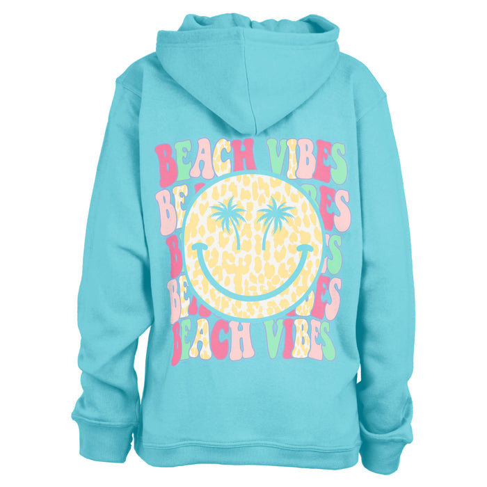 High Tide Beach Vibes Hooded Light Weight Fleece