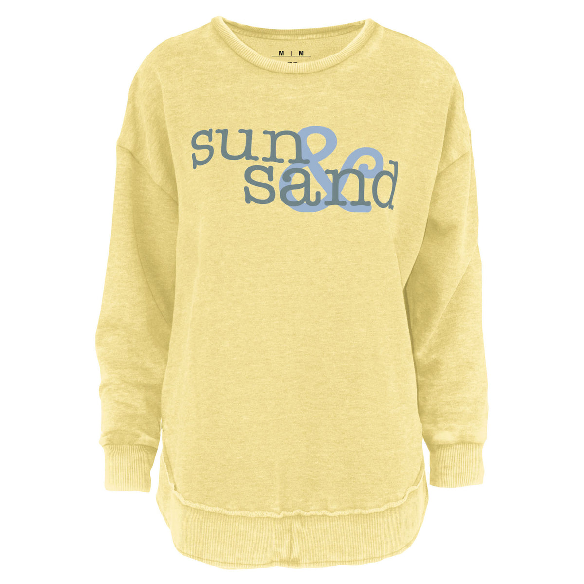 Sun & Sand Vintage Washed Poncho Fleece