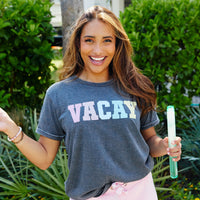 Multi Color Vacay Vintage Washed Tee