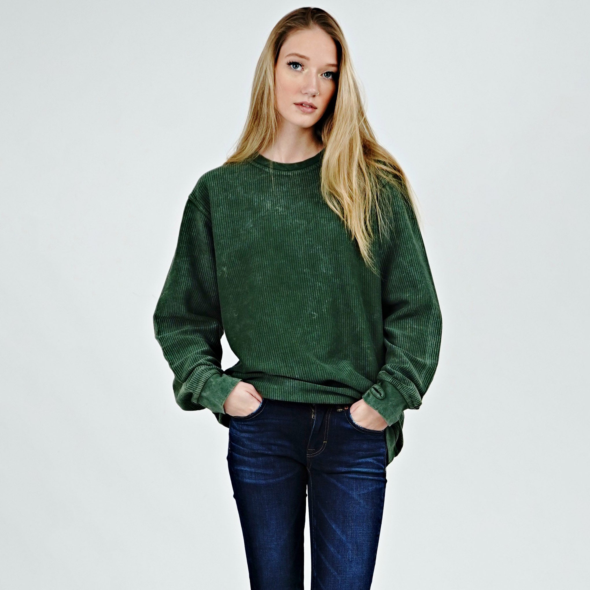 Comfy cord online sweatshirt