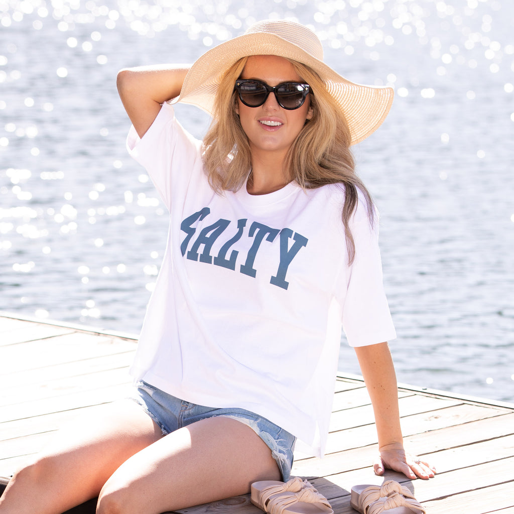 Salty Waist Length Tee – Royce