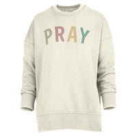 Multicolored Pray Vintage Washed La Jolla Fleece