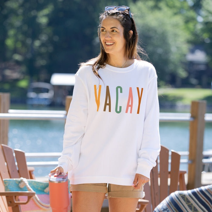 Vacay Shoreline Oversized Fleece