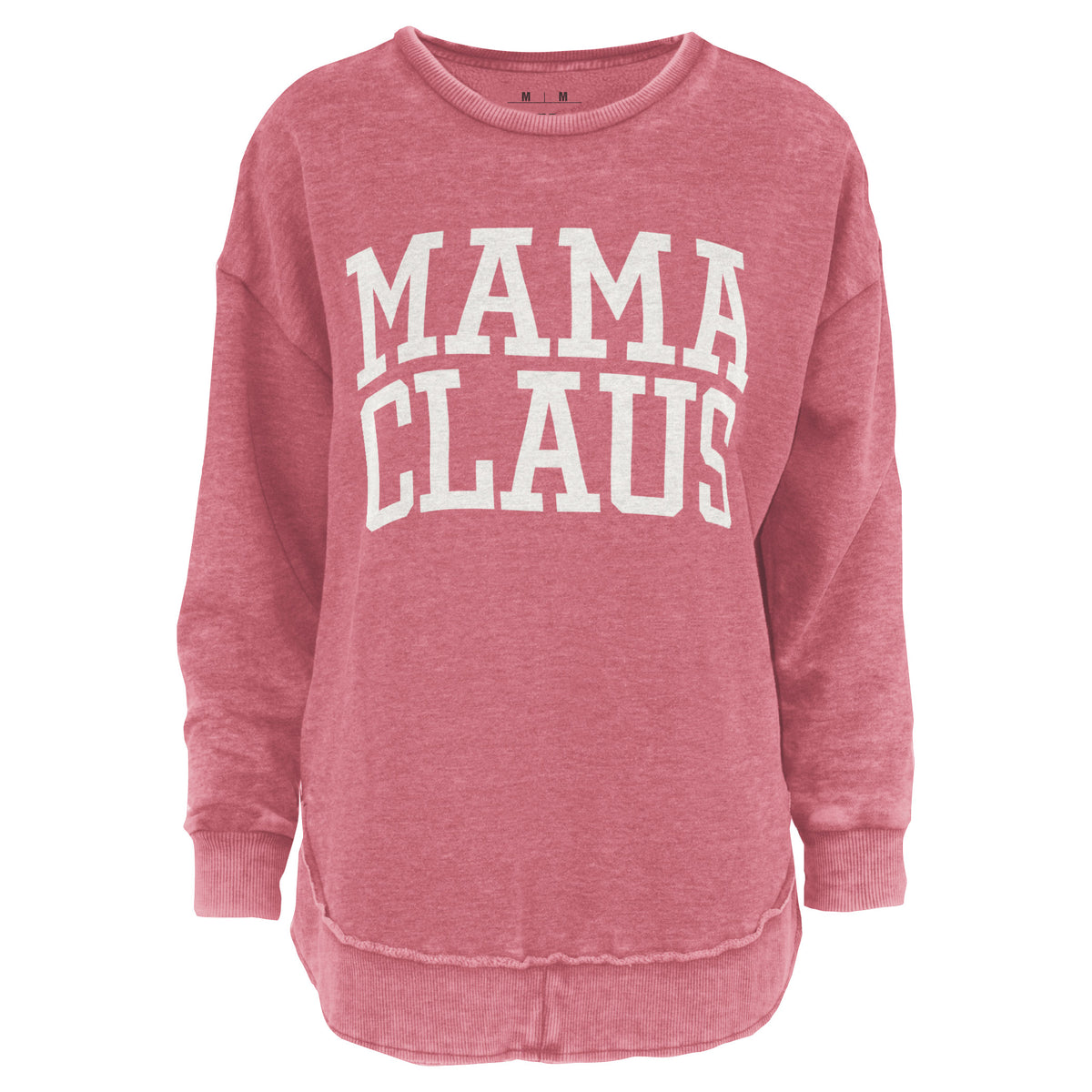 Mama Claus Vintage Washed Poncho Fleece