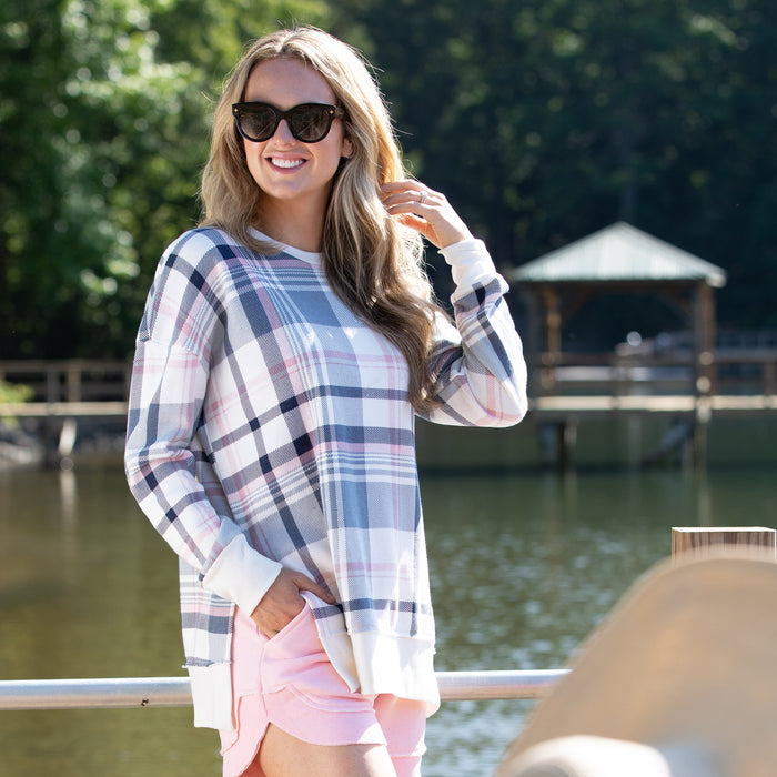 La Jolla Plaid Fleece