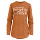Pumpkin Patch Melange Long Sleeve Tee