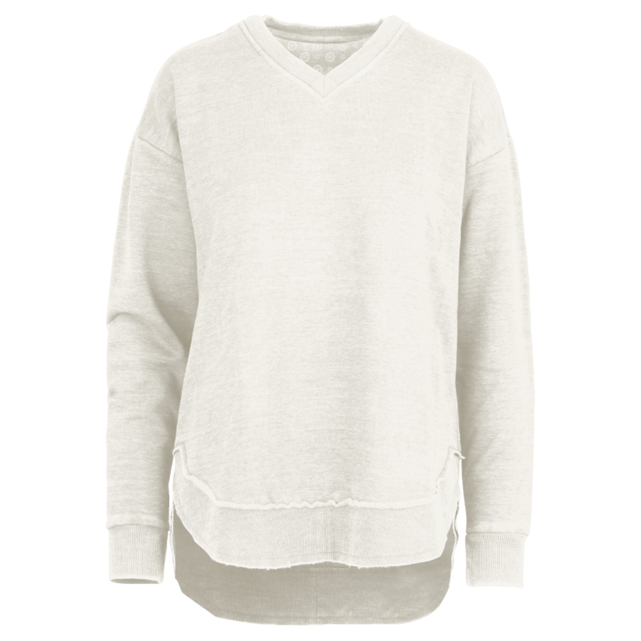 West Hall V-Neck Vintage Washed Poncho Fleece – Royce