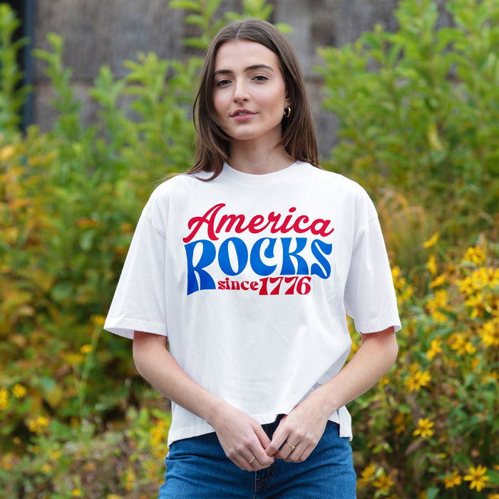 America Rocks Slub Motley Tee