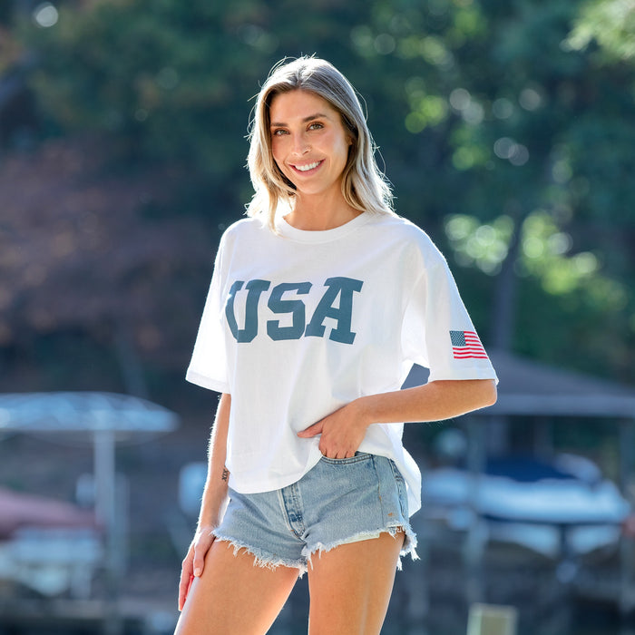 USA Glory Motley Slub Tee