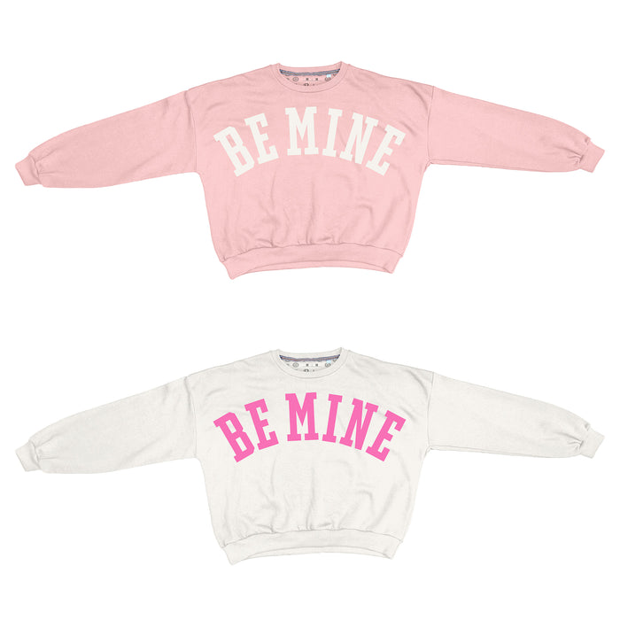 Be Mine Oversized Printed Janise Fleece