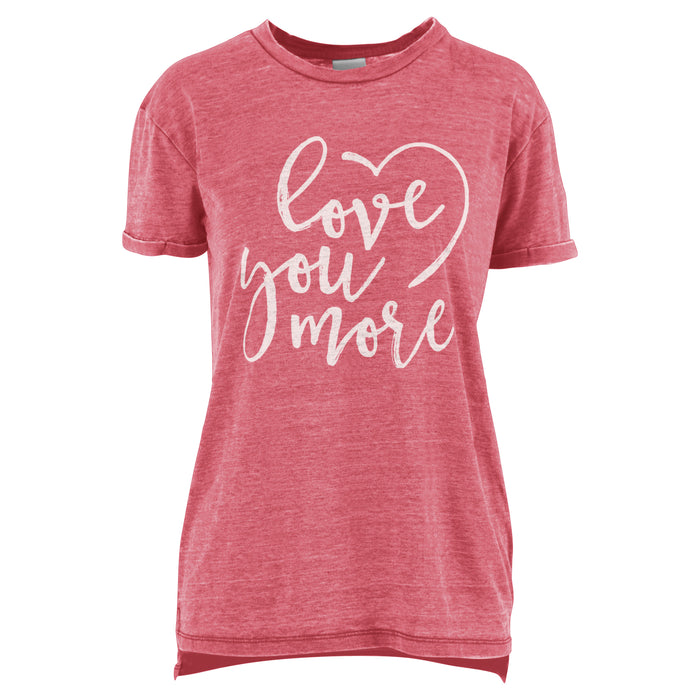 Love You More Boyfriend Tee