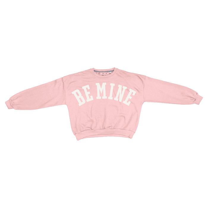 Be Mine Oversized Printed Janise Fleece