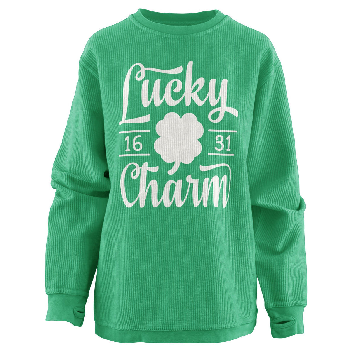 Lucky Charm Stone Washed Comfy Cord